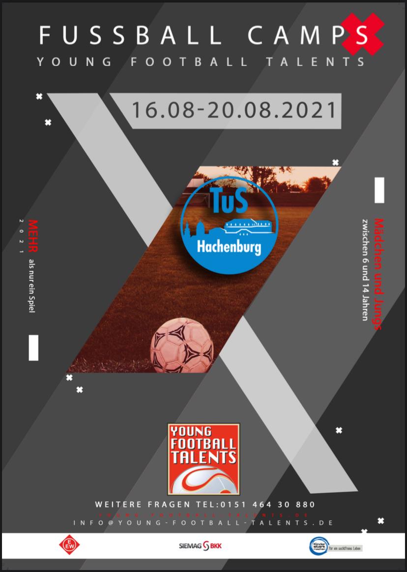 Flyer Fussball Camp